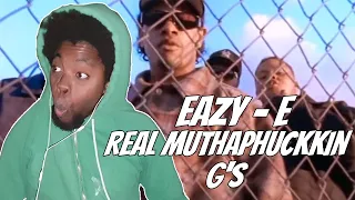 NO LOVE FOR DRE! Eazy-E - Real Muthaphuckkin G's REACTION!