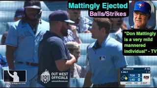 E161 - Don Mattingly, a "Very Mild Mannered Individual", is Ejected After Ben May's Strike to Belt