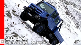 2019 Mercedes Unimog U4023 Off Road In Snow