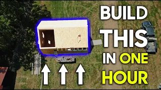 1 Hour ADU House Build!