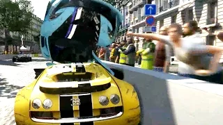 GRID Autosport Supercar Crashes