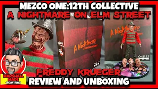 4K Mezco One:12th Collective Freddy Krueger A Nightmare On Elm Street Review and Unboxing