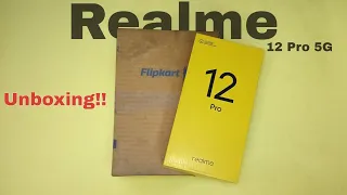 Realme 12 Pro Unboxing From Flipkart | Realme 12 Pro 8GB/256Gb Submarine Blue Colour Unboxing