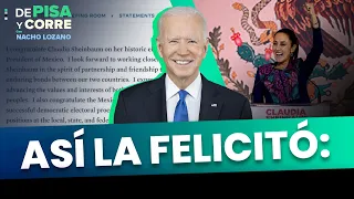 Joe Biden felicita a Sheinbaum por su triunfo en las elecciones | Monólogo | DPC con Nacho Lozano