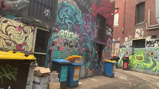 Tour 游览涂鸦街壮观漂亮惊人墨尔本澳大利亚Graffiti Street Spectacular Beautiful Amazing Melbourne Australia（2）旅游墨尔本澳大利亚