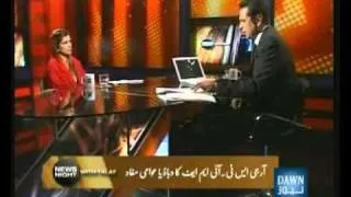 News Night with Talat-Pakistan Government Stance on RGST-Part-3