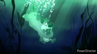 bunnicula underwater scene in reverse