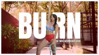 30-Minute Jump Rope Skipping - Fat Burning Home Workout | BURN 4 Week Program #10