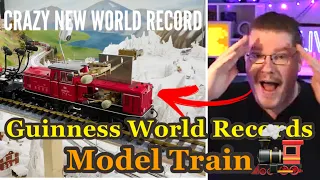 Miniatur Wunderland Musical Train Reaction! WORLD RECORD