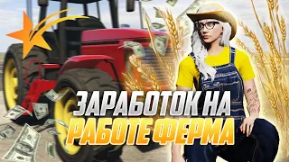 СКОЛЬКО МОЖНО ЗАРАБОТАТЬ НА ФЕРМЕ НА GTA 5 RP