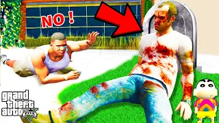 Who KILLED TREVOR in GTA 5 ? Franklin Find | SHINCHAN and CHOP