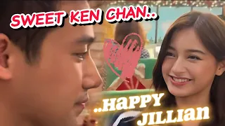 SWEET KEN CHAN AND HAPPY JILLIAN #kenchan #jillianward #trending