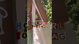 Hot Girl Tote Bag tiktok 77dragunfruits