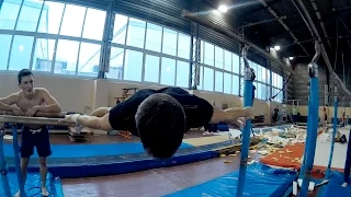 Dima Ruzhitsky moments with training