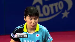 2016 Polish Open WS Final   Hirano Miu vs Yu Mengyu 全體競技