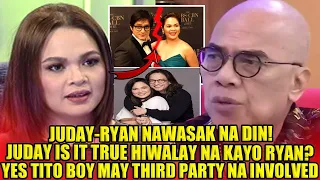 Judy Ann Santos at Ryan Agoncillo Maghihiwalay na Third Party ang Dahilan!