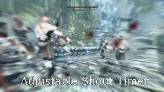 Infinite Dragon Shouts - Adjustable Shout Timer