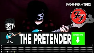 【FOO FIGHTERS】[ The Pretender ] cover by Cesar | LESSON | BASS TAB