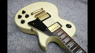 Greco EGC550 Mint Collection series LP Custom/Vintage white Made in Japan