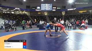 72 Kg Prelims - Skylar Grote, New York Athletic Club Vs Alexandria Glaude, Titan Mercury Wrestling