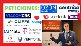 Análisis ACCIONES  - Viacomcbs, CLEVELAND CLIFF, Centrica, OVERSTOCK, Alexco, META, Chewy, Roku y +