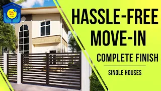 COMPLETE FINISH KAYA HASSLE-FREE MOVEIN |  SINGLE HOUSES W/FENCE & GATE | ARIANA @ MONTEFARO VILLAGE