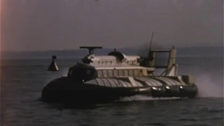 Found 8mm Cine Film Footage Home Movies of a Hovercraft from 1950s / 1960s / 1970s