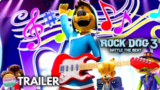 ROCK DOG 3: BATTLE THE BEAT (2023) Trailer | Eddie Izzard