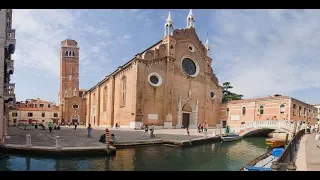 Venezia - Basilica di Santa Maria Gloriosa dei Frari (con le tombe del Canova, Tiziano e Monteverdi)