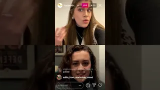 Hana Stewart's Instagram Live 29/1/21