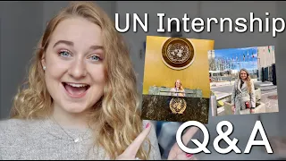 United Nations Internship Q&A