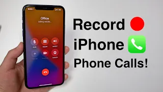 How to Record Phone Calls on iPhone!! (FREE & No Jailbreak)