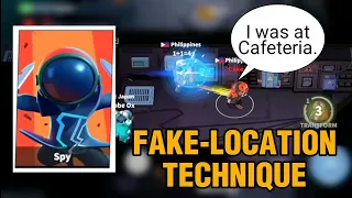 Super Sus Spy - Fake-Location Technique