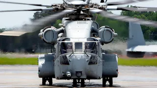 US Marines are testing the new CH-53K King Stallion helicopter.