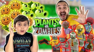 ЗОМБИ ПРОТИВ РАСТЕНИЙ: ИГРЫ, НАБОРЫ И КОНСТРУКТОР PLANTS VS ZOMBIES: ПАПА РОБ И ЯРИК И ПАПА БОБ!