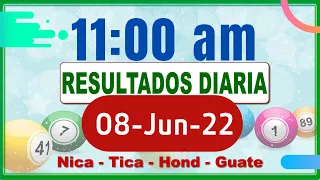 11 AM Sorteo Loto Diaria Nicaragua │ 08 Junio de 2022