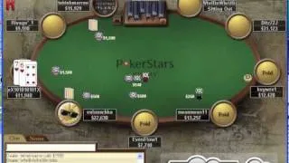 pokerstars flop a straight flush