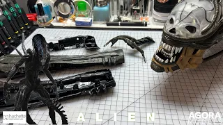 Build the 1:2 Scale Giger Xenomorph Alien - Pack 3 - Stages 13-20