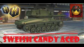 WOT Blitz: Strv 74 Tier 6 Swedish Tank Aced with Epic Gameplay having 2.5 K+ Damage No Commentary