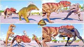 Ceratosaurus All Perfect Animations & Interactions 🦖 Jurassic World Evolution 2 - JWE, San Marie Bay