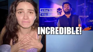 Singer Reacts to Arijit Singh - Jo Bheji Thi Dua Live !