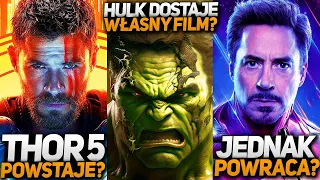 Powrót IRON MANA? Thor 5 i własny film HULKA? (Daredevil 4, Highlander, Fuks 2, Apple TV, Witcher)