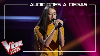 María López - La habitación | Blind auditions | The Voice Kids Antena 3 2021