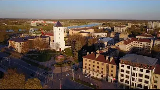 Aerial Views of Jelgava (Latvia)