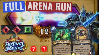 12 Win Handbuff COMBO Death Knight - Hearthstone Arena Festival of Legends