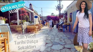 Historical Datça, COLORFUL OLD DATÇA STREETS, Places to Visit in Datça 4K VLOG