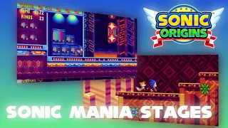 Sonic Origins - (3&K) Running Sonic Mania Stages