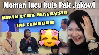 MALAYSIAN REACT TO INDONESIA | MOMEN LUCU PAK JOKOWI BERSAMA WARGA +62