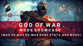 God of War Mods Showcase (Max XP, Max HS, Max Rune Stats, God Mode)