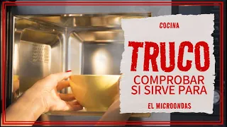 Comprobar si una taza sirve para el microondas, TRUCOS INCREÍBLES TRUCO COCINA 🍎